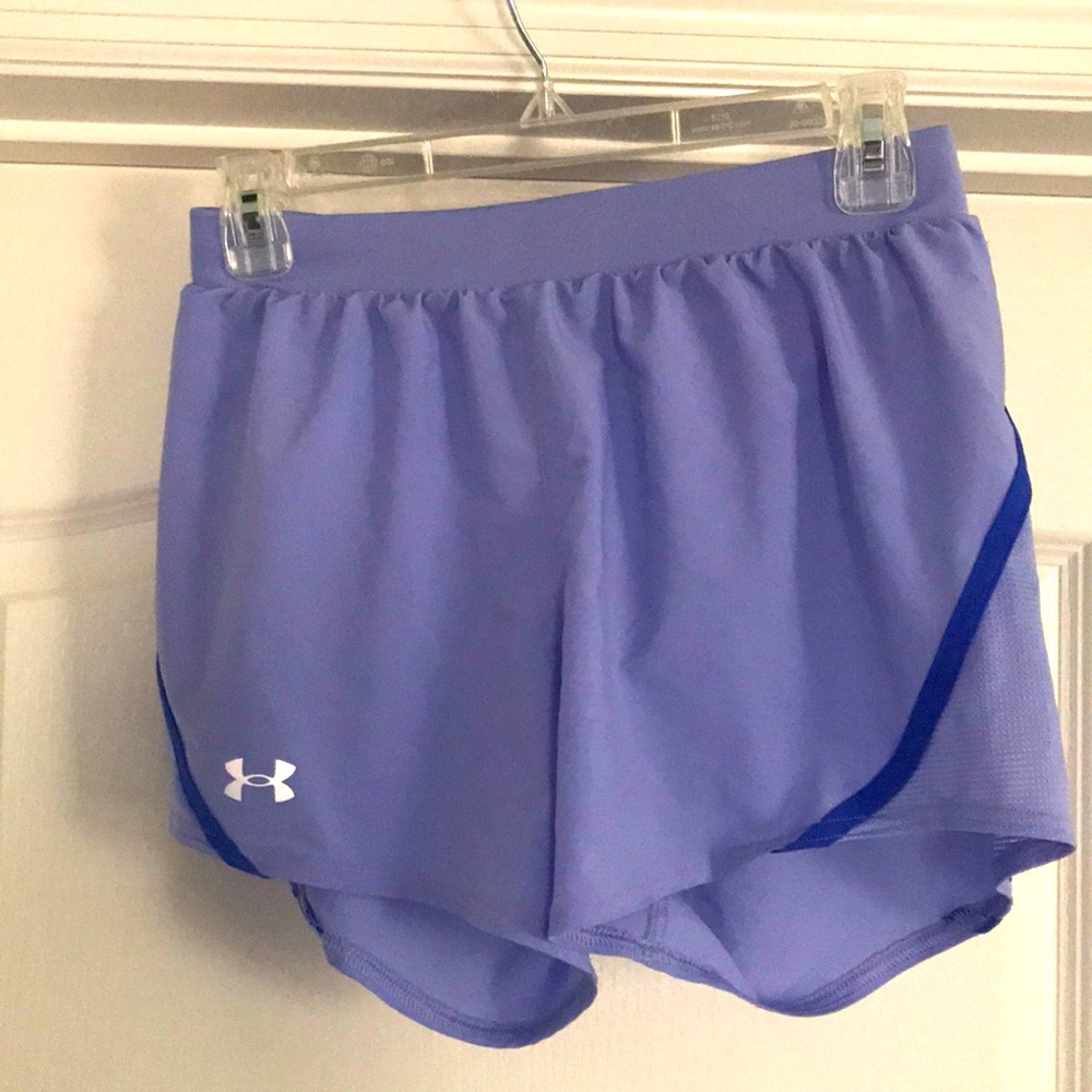 Under Armour shorts.